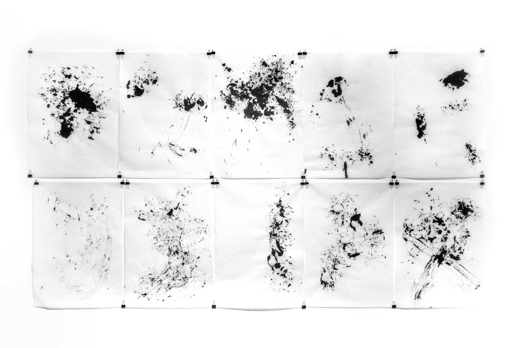 Transition — ink on Japanese paper