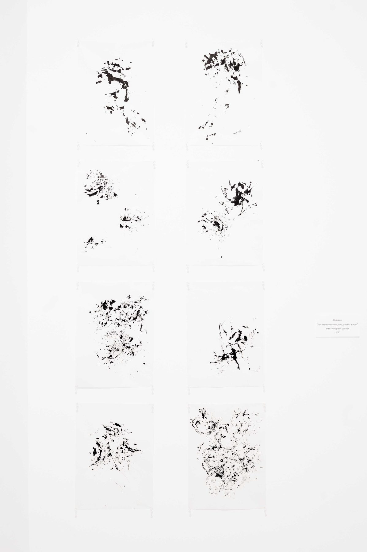 Transition — tinta sobre papel japonés