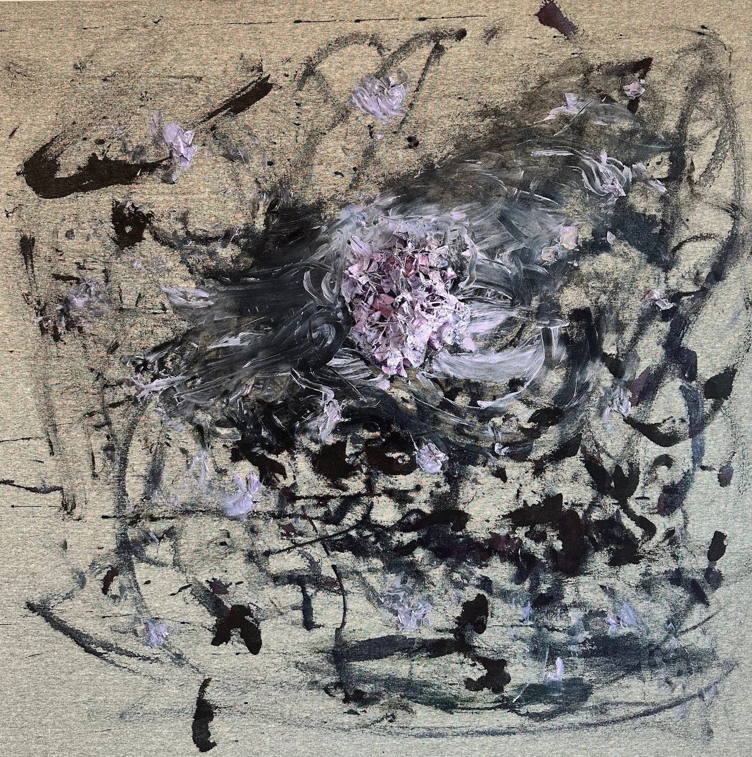 The Weight Of My Sensation, on canvas